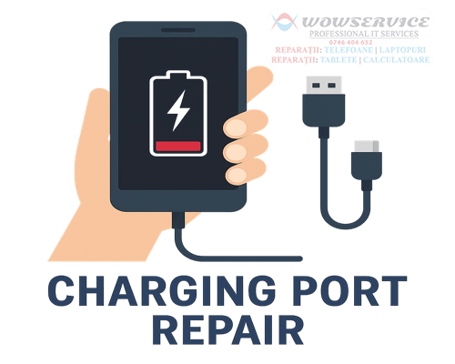 Reparații mufă încărcare Galați