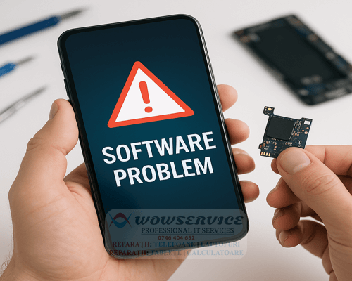 Probleme software telefon Galați