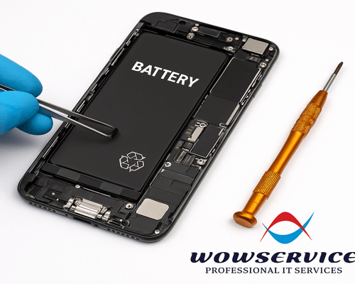 Înlocuire baterie telefon Galați